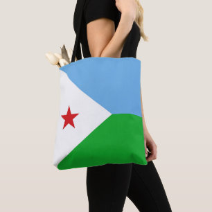 Tote Bag Drapeau Djibouti