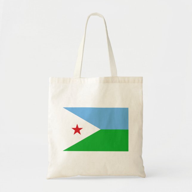 Tote Bag Drapeau Djibouti (Devant)