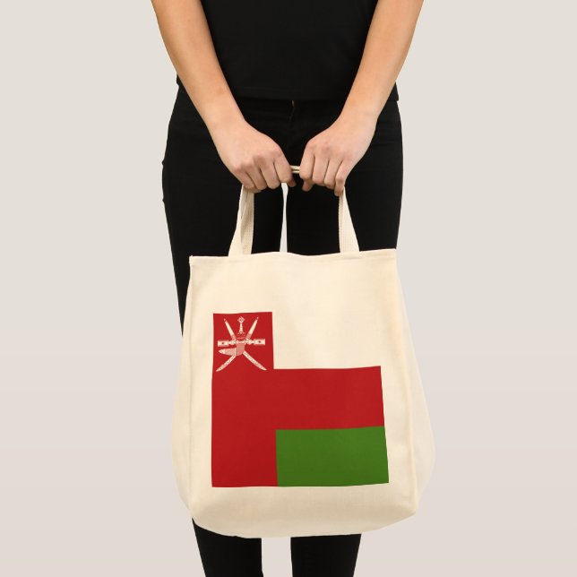 Tote Bag Drapeau d'Oman (Devant (produit))