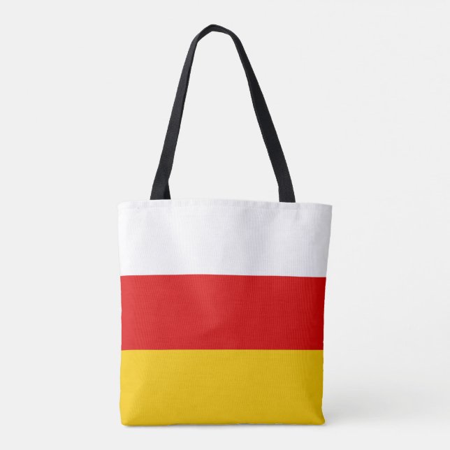 Tote Bag Drapeau d'Ossétie du Sud (Dos)