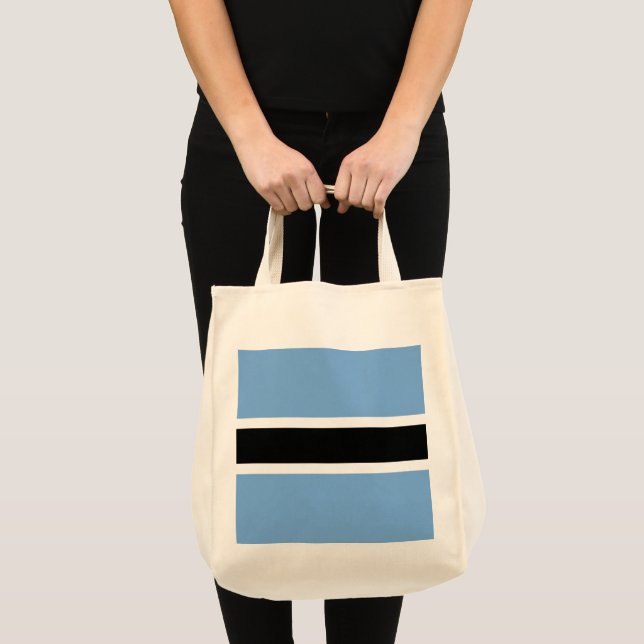 Tote Bag Drapeau du Botswana (Devant (produit))