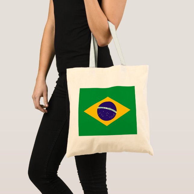 Tote Bag Drapeau du Brésil (Devant (produit))