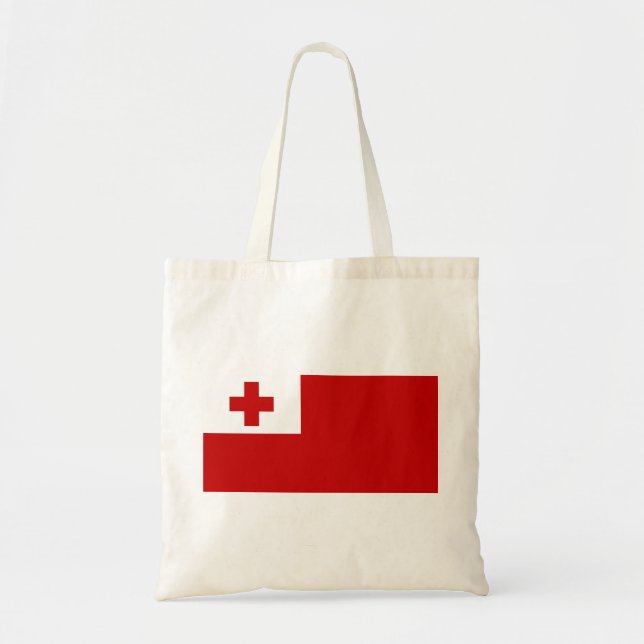 Tote Bag Drapeau du budget des Tonga Fourre-tout (Devant)