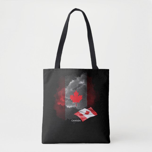 Tote Bag Drapeau du Canada (Devant)