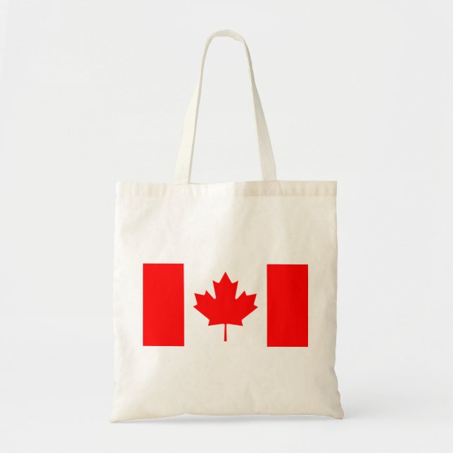 Tote Bag Drapeau du Canada (Devant)
