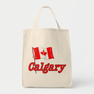 Tote Bag Drapeau du Canada - Calgary