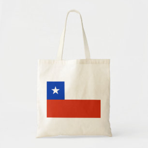 Tote Bag Drapeau du Chili