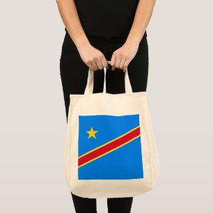 Tote Bag Drapeau du Congo