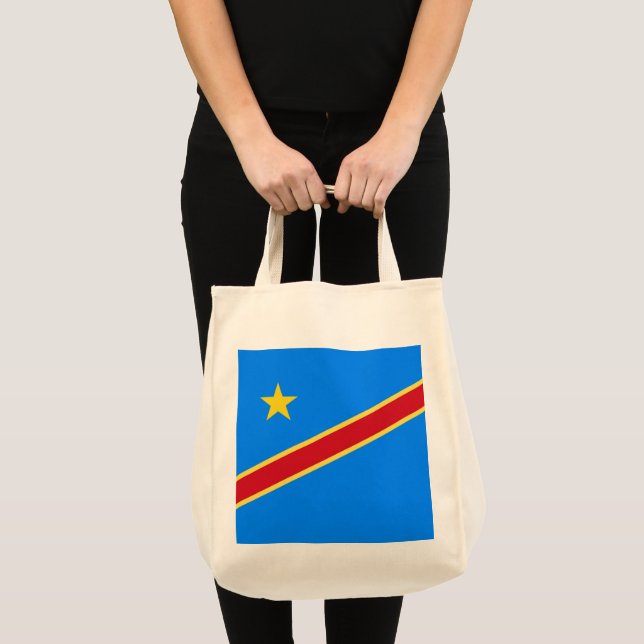 Tote Bag Drapeau du Congo (Devant (produit))