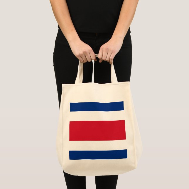 Tote Bag Drapeau du Costa Rica (Devant (produit))