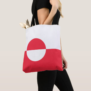 Tote Bag Drapeau du Groenland