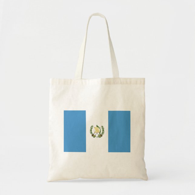 Tote Bag Drapeau du Guatemala (Devant)