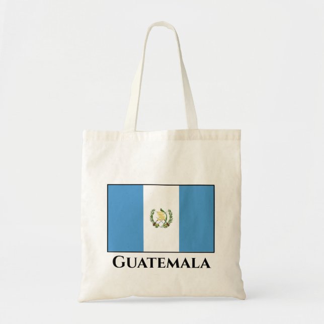 Tote Bag Drapeau du Guatemala (Devant)