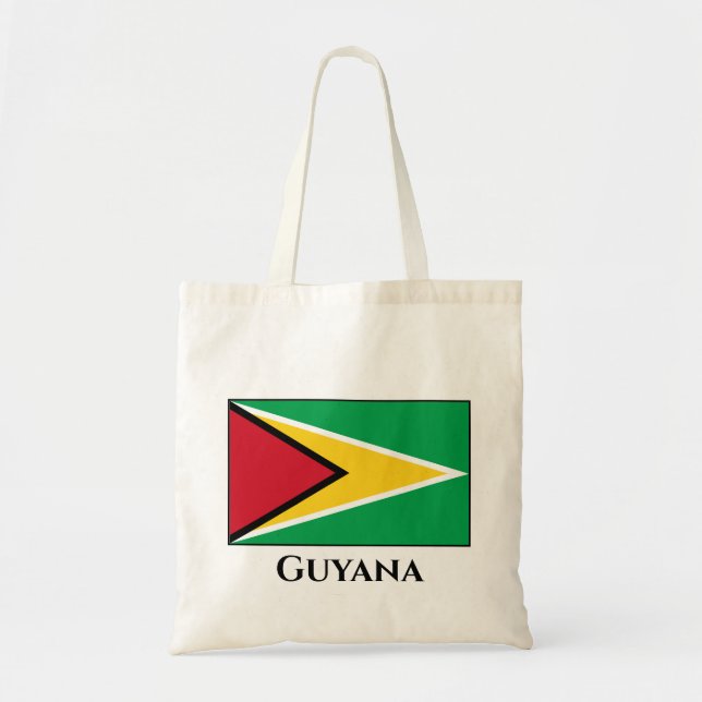 Tote Bag Drapeau du Guyana (Guyana) (Devant)