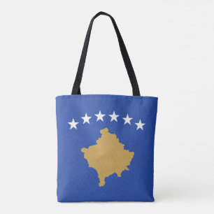 Tote Bag Drapeau du Kosovo