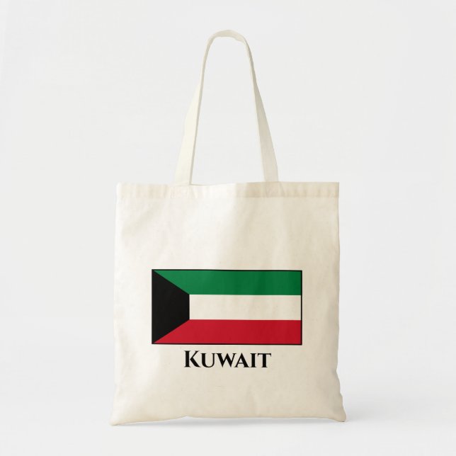Tote Bag Drapeau du Koweït (Devant)