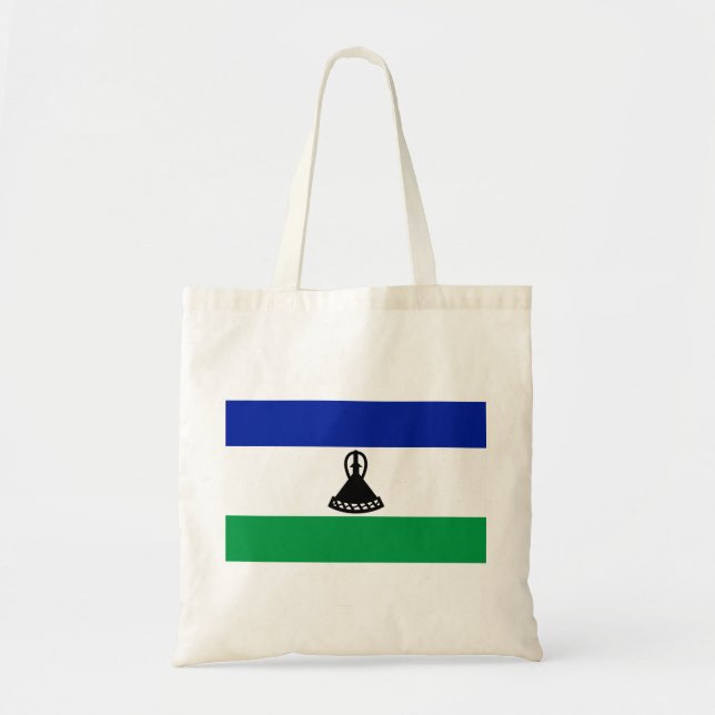 Tote Bag Drapeau du Lesotho (Devant)