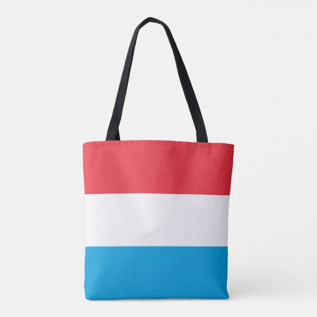 Tote Bag Drapeau du Luxembourg (Dos)