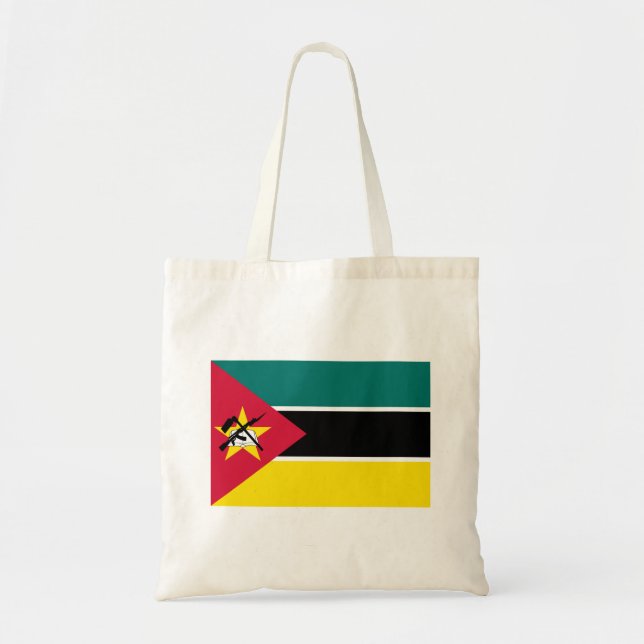Tote Bag Drapeau du Mozambique (Devant)