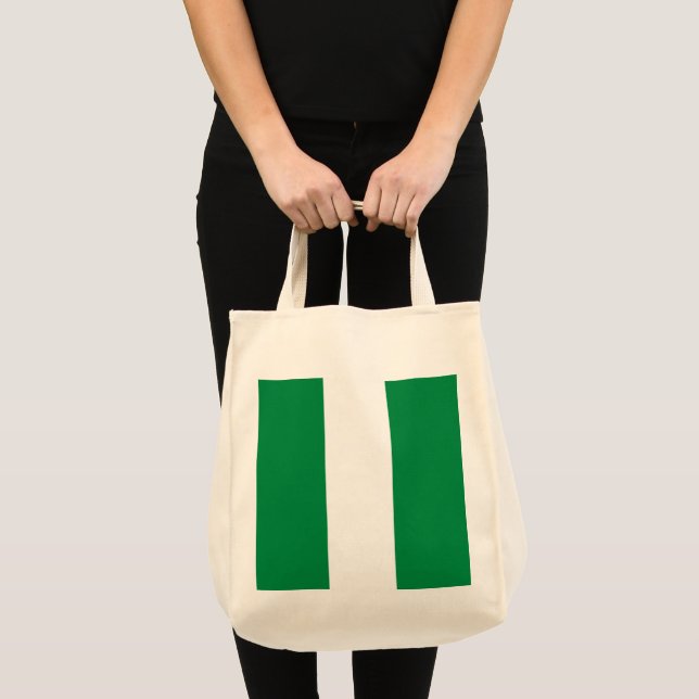Tote Bag Drapeau du Nigeria (Devant (produit))
