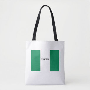Tote Bag Drapeau du Nigéria