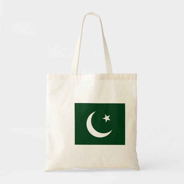 Tote Bag Drapeau du Pakistan (Devant)