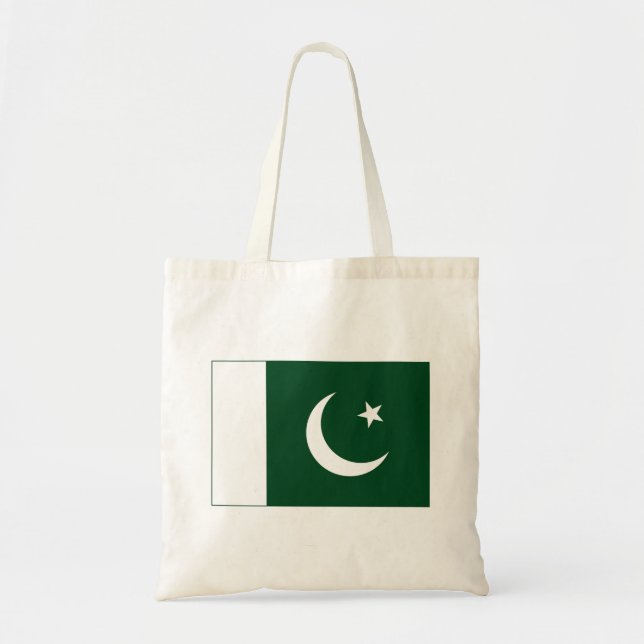Tote Bag Drapeau du Pakistan (Devant)