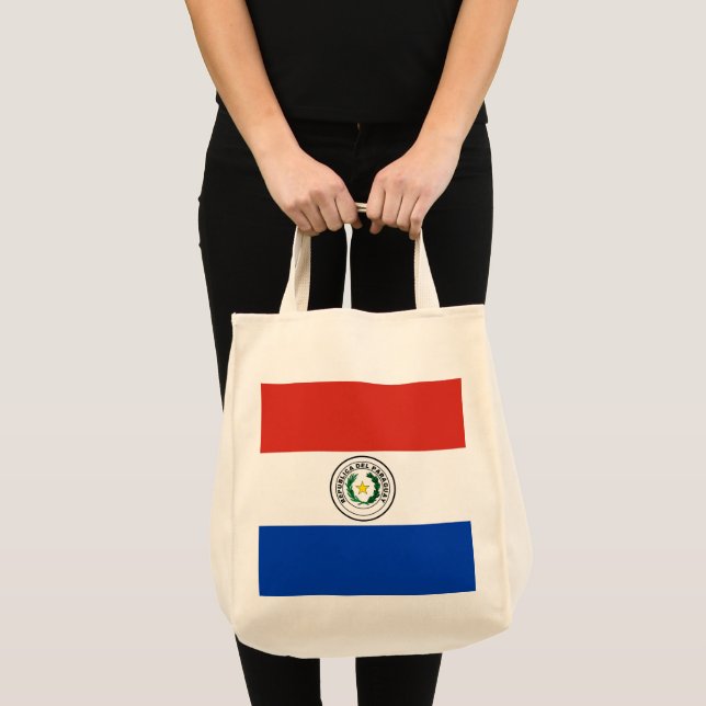 Tote Bag Drapeau du Paraguay (Devant (produit))