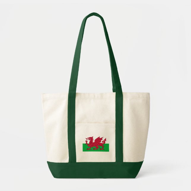 Tote Bag drapeau du pays de galles (Devant)