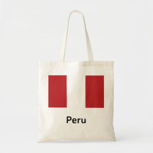 Tote Bag Drapeau du Pérou