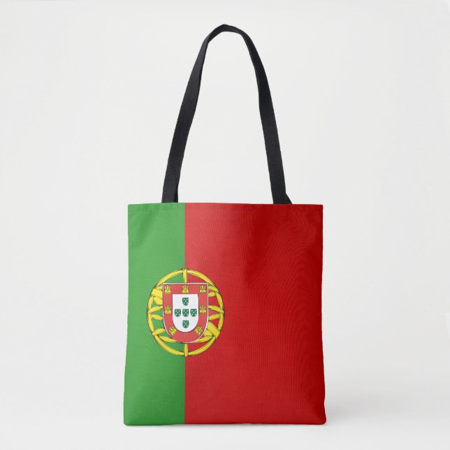 Tote Bag Drapeau du Portugal cool (Devant)