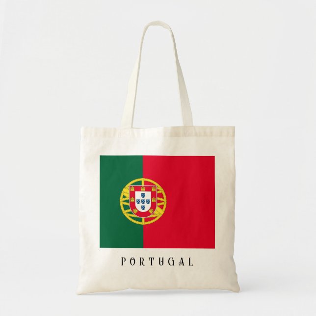 Tote Bag Drapeau du Portugal pour jour férié au Portugal (Devant)