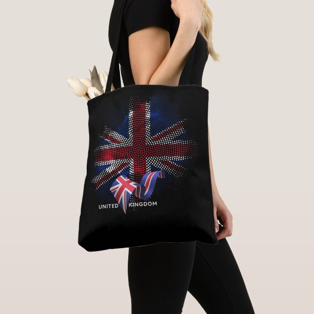 Tote Bag Drapeau du Royaume-Uni (De près)