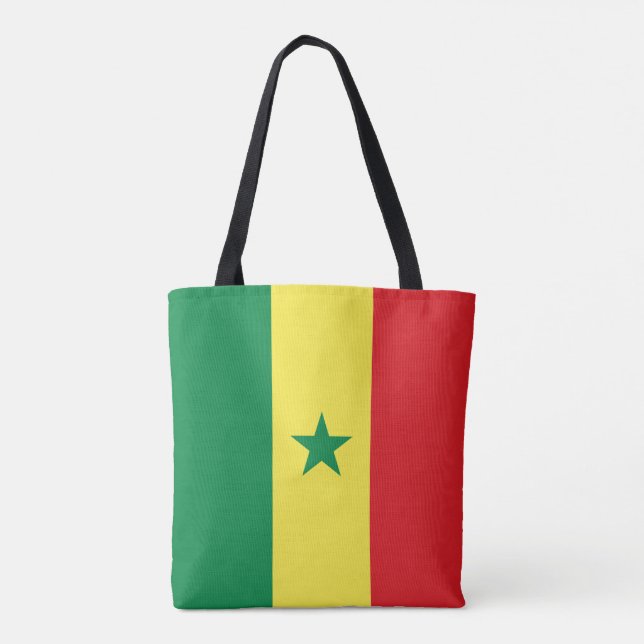 Tote Bag Drapeau du Sénégal (Dos)