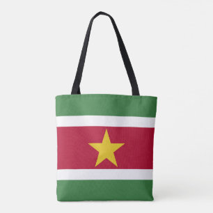 Tote Bag Drapeau du Suriname