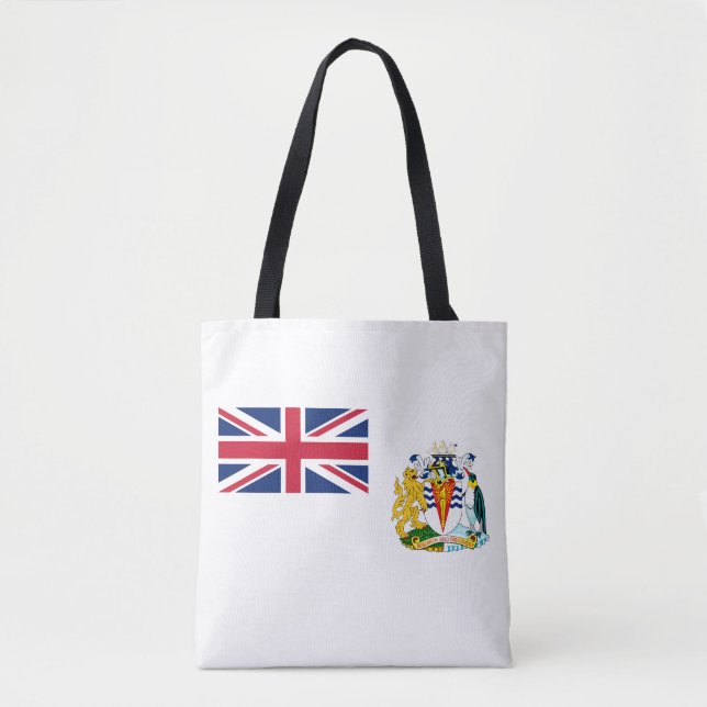 Tote Bag Drapeau du territoire antarctique britannique (Devant)