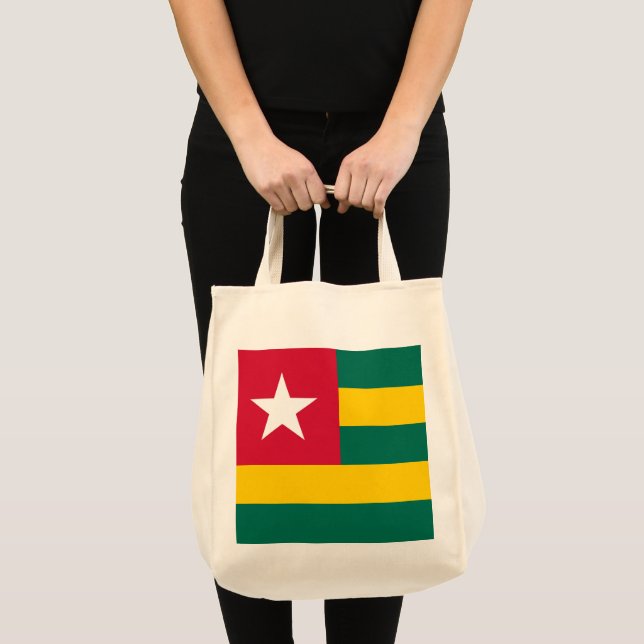 Tote Bag drapeau du Togo (Devant (produit))