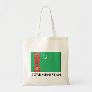 Tote Bag Drapeau du Turkménistan