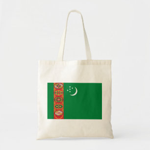 Tote Bag Drapeau du Turkménistan