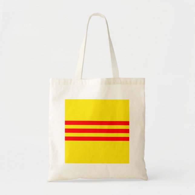 Tote Bag Drapeau du Vietnam (nouveau) (Devant)