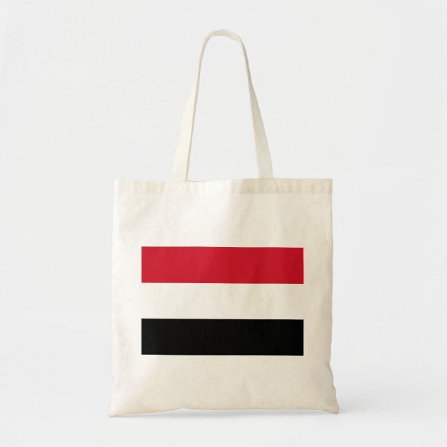 Tote Bag Drapeau du Yémen (Devant)