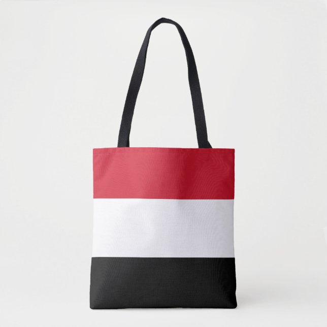 Tote Bag Drapeau du Yémen (Devant)