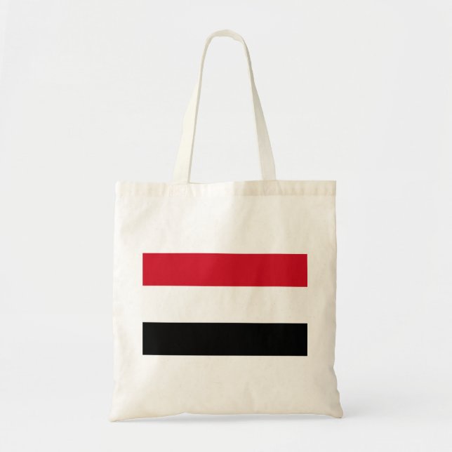 Tote Bag Drapeau du Yémen (Devant)