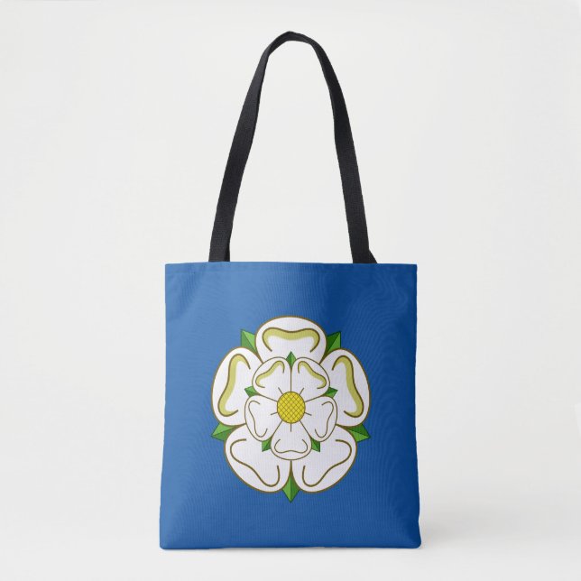 Tote Bag Drapeau du Yorkshire Tête de tête de sport (Devant)