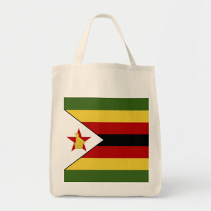 Tote Bag drapeau du Zimbabwe