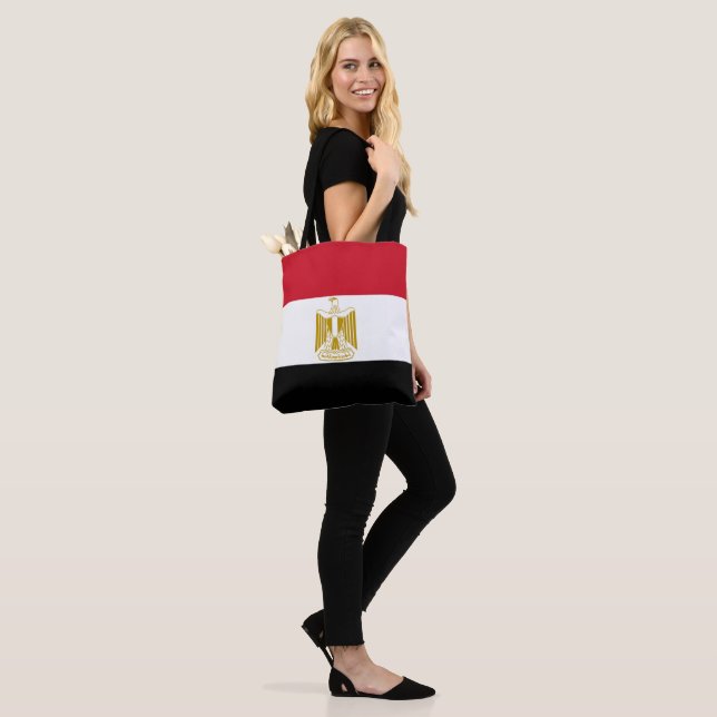 Tote Bag Drapeau égyptien (Sur le modèle)
