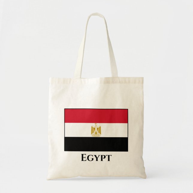 Tote Bag Drapeau égyptien (Devant)
