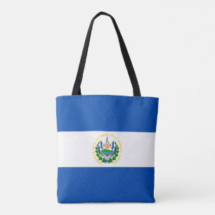 Tote Bag Drapeau El Salvador