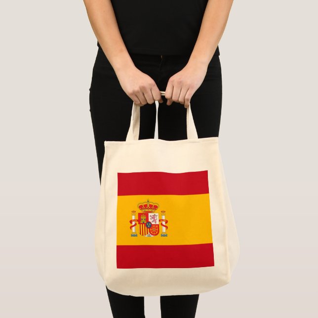 Tote Bag Drapeau espagnol (Devant (produit))