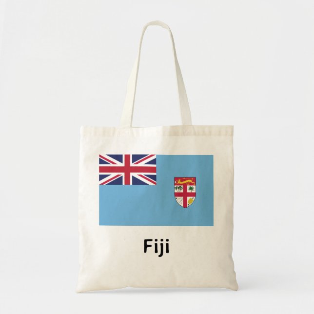 Tote Bag Drapeau Fidji (Devant)